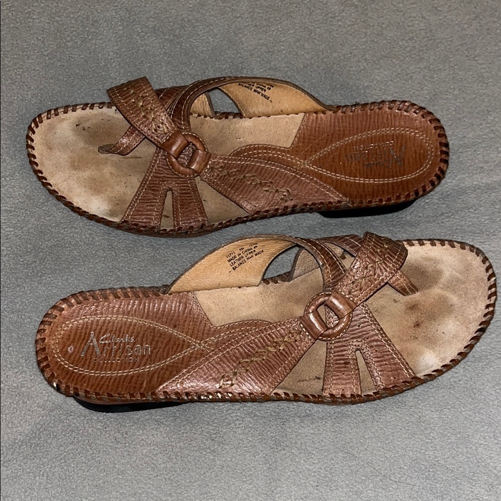 Clarks Artisan collection women’s leather sandals